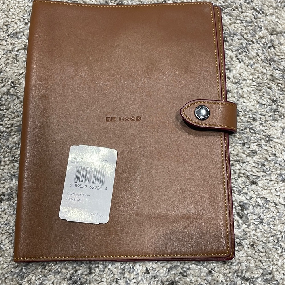 Coach sketch book cover